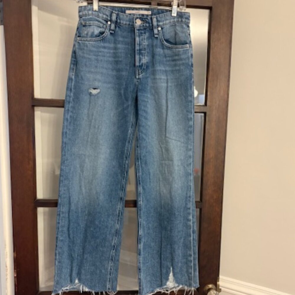 Hudson Jeans Women's Light Blue Wide Leg Flare Jeans